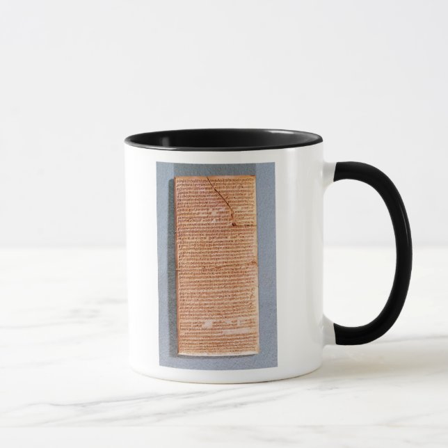 Taza Tableta que relaciona los sacrificios del ritual (Derecha)