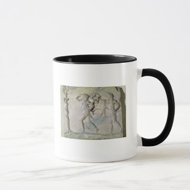 Taza Tableta que representa Hércules (Derecha)