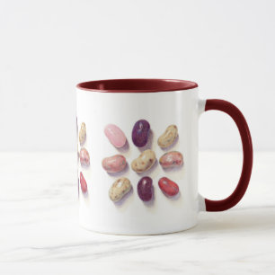 Taza TAC TIC TOE JELLY BEANS Maroon Combo Mug
