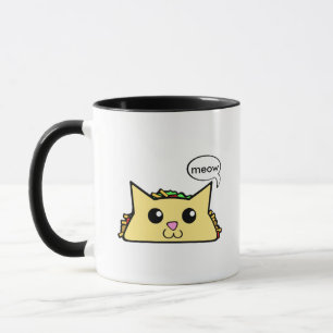Taza Taco Cat Meow