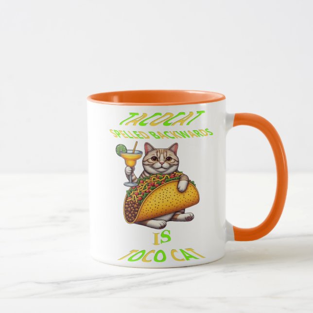 Taza Taco Cats Fiesta (Derecha)