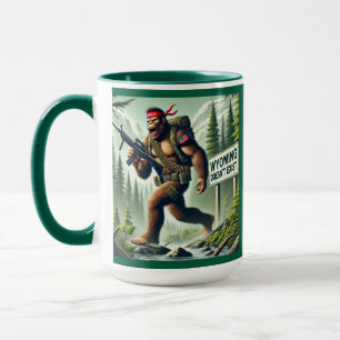 TAZA 🚨 TÁCTICO BIGFOOT DESPLEGADO CAFÉ MUG 🚨