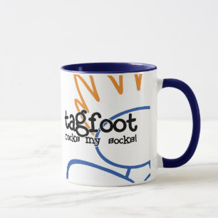 Taza tagfoot (muggie)