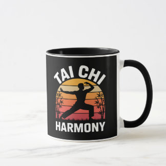 Taza Tai Chi Harmony – Sunset Silhouette
