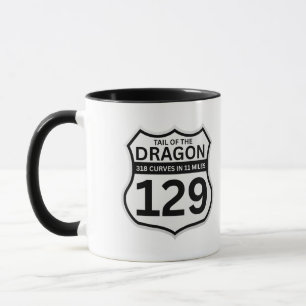 Taza Tail of the Dragon Deals Gap viaje en motocicleta