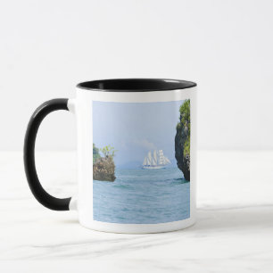 Taza Tailandia, Mar de Andamán. Barco clíper Star Fyer 
