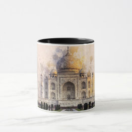 Taza "Taj Mahal", belleza, amor y respeto por su esposa