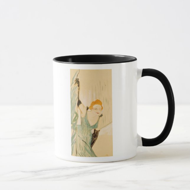 Taza Takin de Enrique de Toulouse-Lautrec el | Yvette (Derecha)