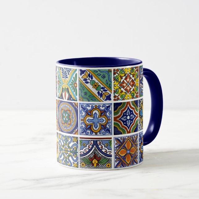 Taza Talavera Tiles Mug (Anverso derecho)