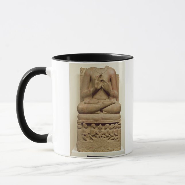 Taza Talla de Buda en la actitud de predicar un s (Izquierda)