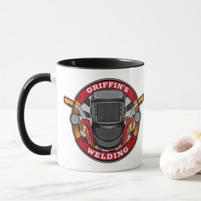 Taza Taller de Soldadura Fabricante de Metal Soldador P (Con donut)