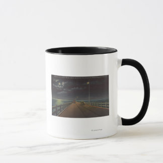 Taza Tampa, Florida - Vista en luna del puente Gandy