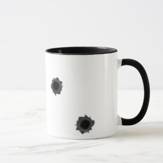 Taza Tango Sucka! Mugre de guerra con agujeros de bala