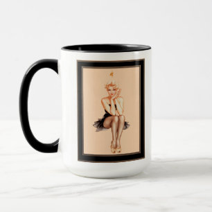 Taza Tapa de Varga Chica de Alberto Vargas