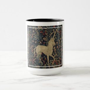 Taza Tapicería alegórica de "Millefleurs" con los