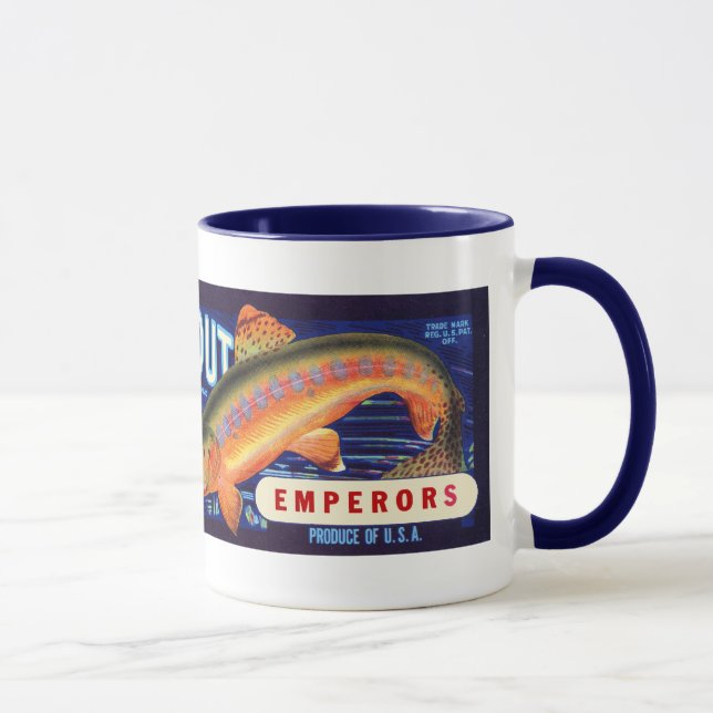 Taza Tapón de trucha dorada (Derecha)