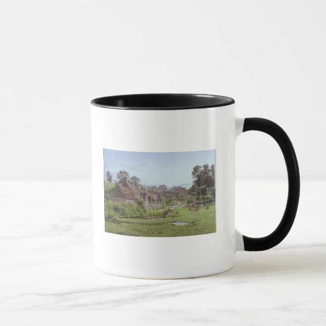 Taza Tarde en la fila de Arlington, Bibury, (Derecha)