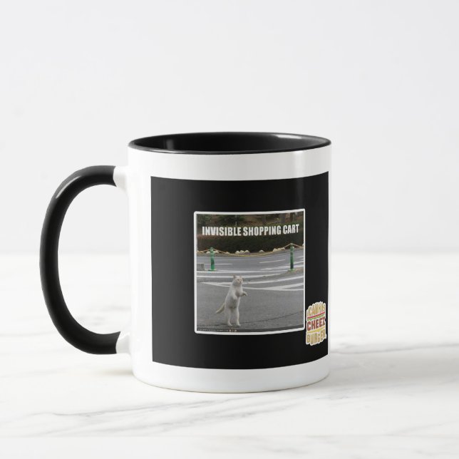 TAZA TARJETA COMERCIAL INVISIBLE (Izquierda)