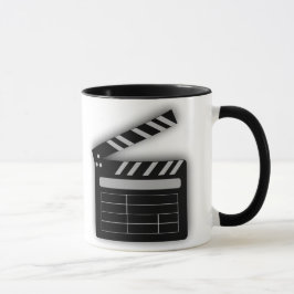 TAZA TARJETA DE CLAPPER DE PELÍCULA