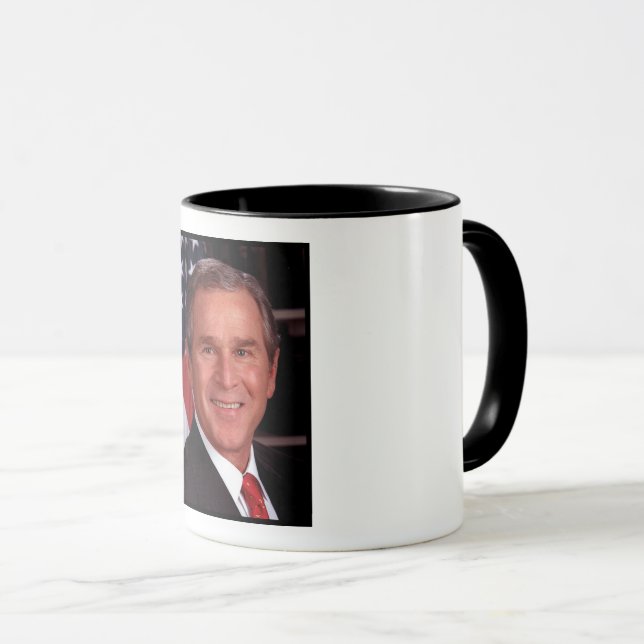 Taza Tarjeta de Navidad del Presidente estadounidense G (Anverso derecho)