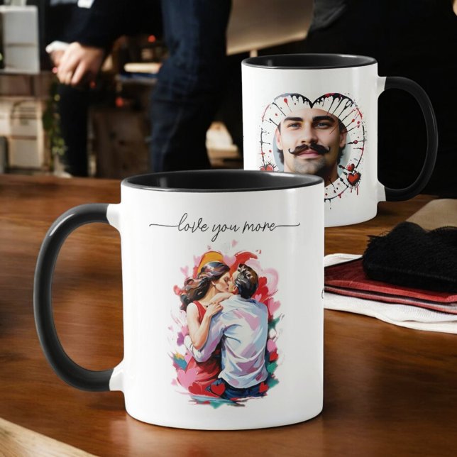 Taza tarjeta de vacaciones suave de los amantes (Subido por el creador)
