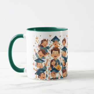 Taza Tarjeta del día de graduación