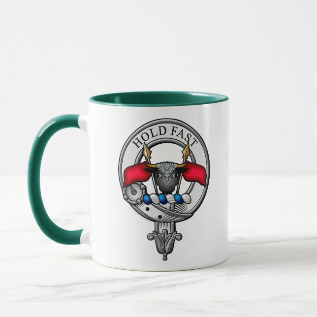 Taza Tarjeta Escudo MacLeod (Izquierda)