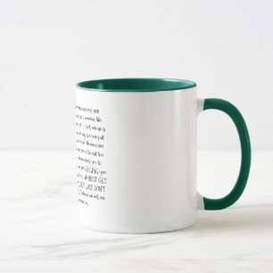 Taza Tarjeta hilarante del retiro--¡De la cuadrilla!