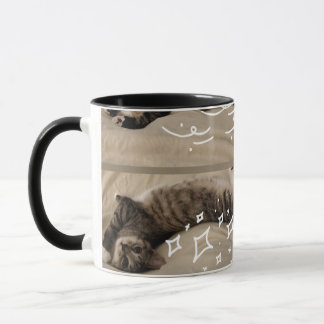 Taza Tarjeta postal de gatito adorable