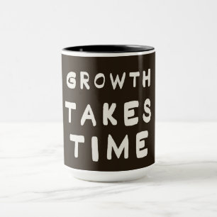 Taza Tarjeta Postal Motivacional Inspiradora de Crecimi