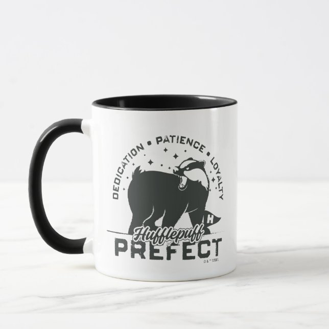 Taza Tarjeta prefecta HUFFLEPUFF™ (Izquierda)