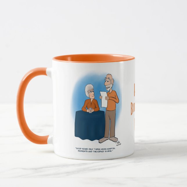 Taza Tarjeta renal Combo Mug (Izquierda)
