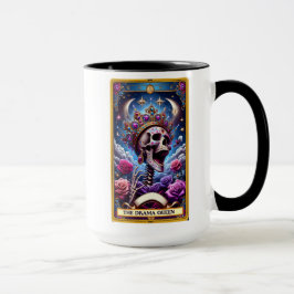 Taza Tarjeta Tarot divertida/Reina del drama