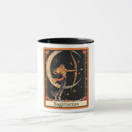 Taza Tarjeta Tarot divertida/Zodiac/Sagittarius