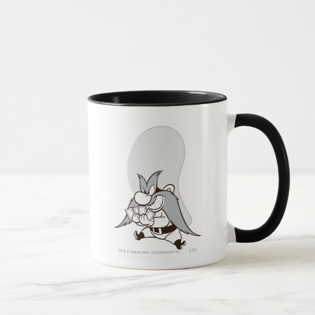 Taza Tarjetas de jugado Yosemite Sam (Derecha)