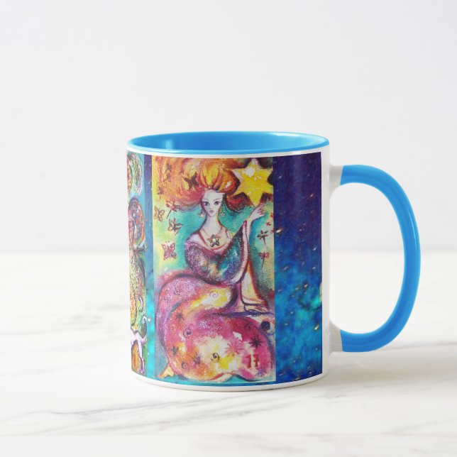 TAZA TAROS DE LAS SOMBRAS PERDIDAS / SOL, LUNA Y ESTREL (Derecha)