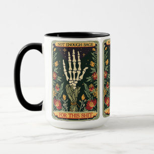 Taza Tarot ‘No hay suficiente salvia para esta mierda’