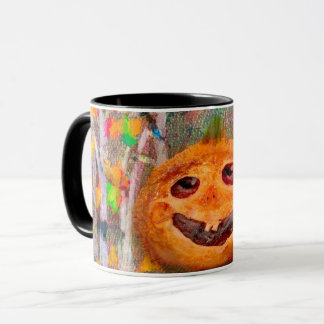 Taza Tarta de cereza con corteza de calabaza Halloween