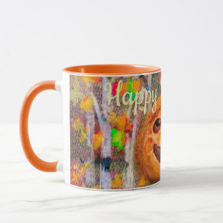 Taza Tarta de cereza con corteza de calabaza Halloween