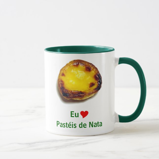Taza Tarta de crema portuguesa (Derecha)