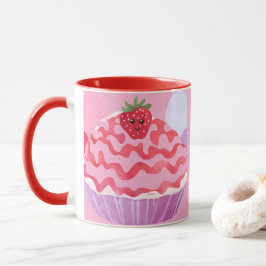 Taza Tarta de fresa