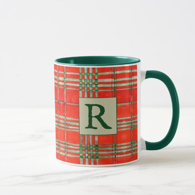 Taza TARTA ROJA SCOTT Vaso de combinación Hunter Green  (Derecha)
