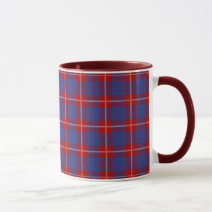 Taza Tartán de Hamilton del clan
