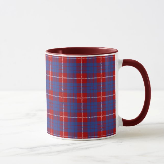 Taza Tartán de Hamilton del clan (Derecha)