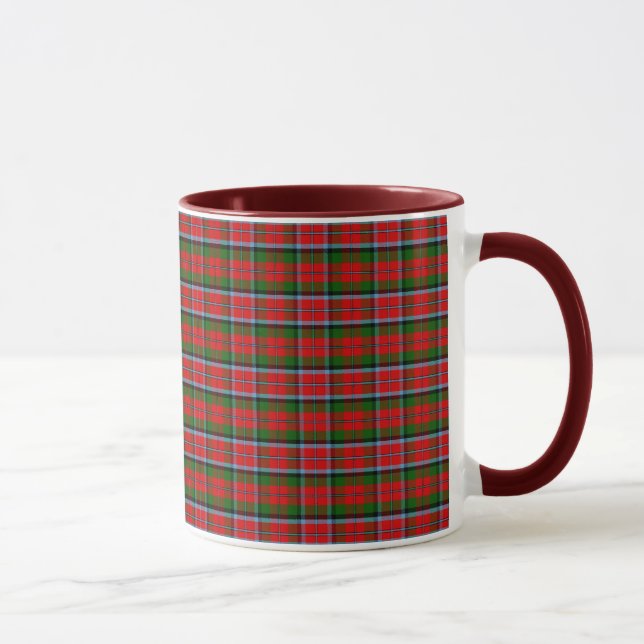 Taza Tartán de MacNaughton del clan (Derecha)