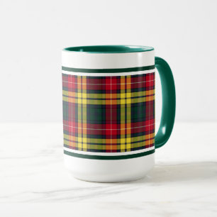 Taza Tartán del clan de Buchanan