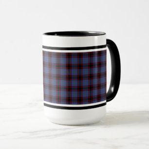 Taza Tartán del escocés del clan del Rutherford