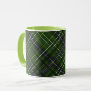 Taza Tartán en verde