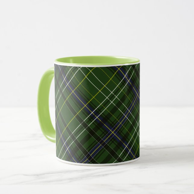 Taza Tartán en verde (Anverso izquierdo)