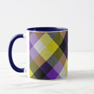 Taza Tartan Mug no binario